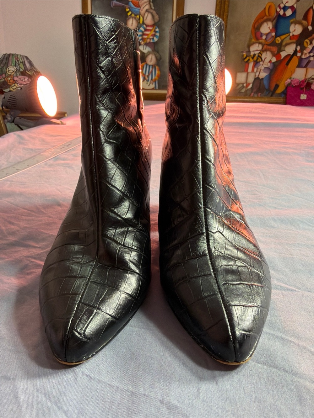 Dolce Vita Black Suede Ankle Boots